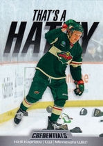 2024 Upper Deck Credentials Thats a Hatty #TH-KK Kirill Kaprizov