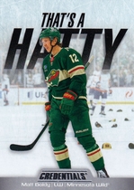 2024 Upper Deck Credentials Thats a Hatty #TH-MB Matt Boldy