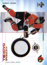 2000 Pacific Private Stock Game Gear #80 Andreas Dackell