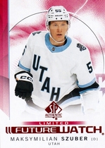 2024 SP Authentic Limited Red #195 Maksymilian Szuber