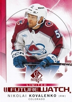 2024 SP Authentic Limited Red #159 Nikolai Kovalenko