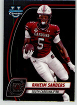 2024 Bowman Chrome University #148 Raheim Sanders