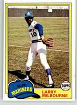 1981 Topps Base Set #583 Larry Milbourne