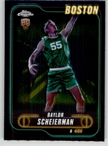 2024 Topps Chrome #143 Baylor Scheierman