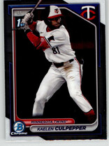 2024 Bowman Chrome Draft #BDC-98 Kaelen Culpepper