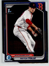 2024 Bowman Chrome Draft #BDC-63 Payton Tolle