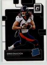 2022 Donruss Optic #288 Greg Dulcich