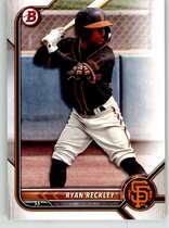 2022 Bowman Draft #BD-108 Ryan Reckley