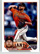2023 Topps Base Set #108 Alex Cobb