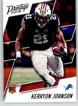 2018 Panini Prestige #235 Kerryon Johnson
