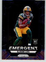 2024 Panini Prizm Emergent #18 Marshawn Lloyd