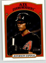 2021 Topps Heritage Minor League #33 Jeferson Espinal
