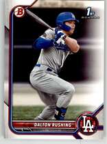 2022 Bowman Draft #BD-84 Dalton Rushing