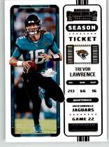 2022 Panini Contenders #51 Trevor Lawrence