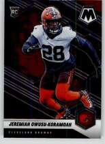 2021 Panini Mosaic #365 Jeremiah Owusu-Koramoah