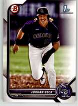 2022 Bowman Draft #BD-34 Jordan Beck