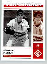 2023 Panini Chronicles #22 Johnny Pesky