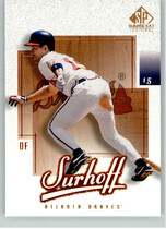 2001 SP Game Bat Edition #50 B.J. Surhoff