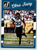 2016 Donruss Base Set #142 Chris Ivory