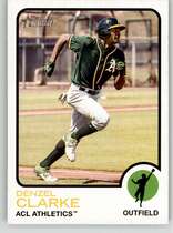 2022 Topps Heritage Minor League #197 Denzel Clarke