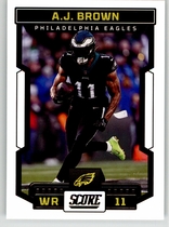 2023 Score Base Set #243 A.J. Brown