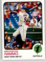 2022 Topps Heritage #82 Brandon Nimmo