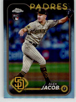 2024 Topps Chrome Update Refractor #USC129 Alek Jacob