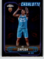 2024 Topps Chrome #102 Kj Simpson