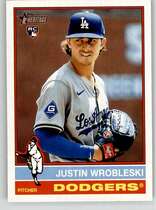 2025 Topps Heritage #319 Justin Wrobleski