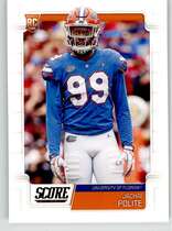 2019 Score Base Set #372 Jachai Polite