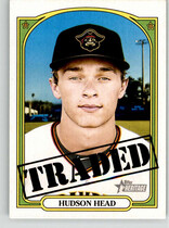 2021 Topps Heritage Minor League #198 Hudson Head