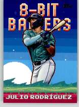 2025 Topps 8-Bit Ballers #8B-7 Julio Rodriguez