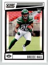2022 Score Base Set #330 Breece Hall