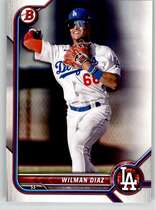 2022 Bowman Draft #BD-167 Wilman Diaz