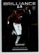 2024 Panini Prizm Draft Picks Brilliance #20 Xavier Legette