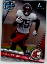 2023 Bowman Chrome University #140 Nakia Watson
