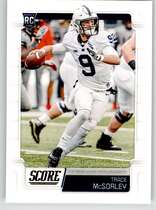 2019 Score Base Set #413 Trace Mcsorley