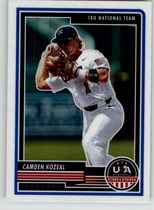 2023 Panini USA Baseball Stars & Stripes (Optichrome) #54 Camden Kozeal
