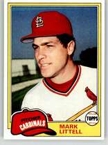 1981 Topps Base Set #255 Mark Littell