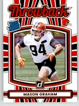 2025 Donruss Rated Rookie Throwback #40 Mason Graham