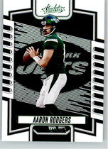 2023 Panini Absolute Green #13 Aaron Rodgers