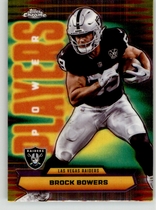 2025 Topps Chrome Power Players #PP-31 Brock Bowers
