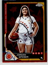 2025 Topps Chrome McDonalds All American #37 Jordan Speiser