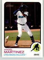 2022 Topps Heritage Minor League #24 Angel Martinez