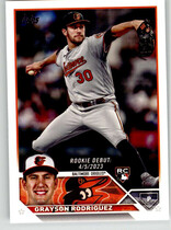 2023 Topps Update #US35 Grayson Rodriguez