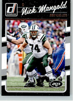 2016 Donruss Base Set #210 Nick Mangold
