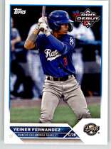 2023 Topps Pro Debut #PD-4 Yeiner Fernandez