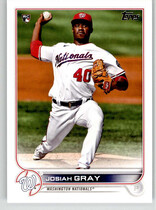 2022 Topps Base Set #43 Josiah Gray