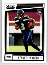 2022 Score Base Set #329 Kenneth Walker Iii