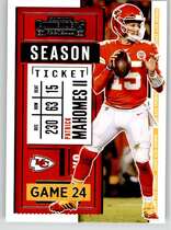 2020 Panini Contenders #2 Patrick Mahomes